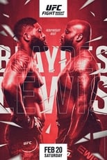 Poster for UFC Fight Night 185: Blaydes vs. Lewis