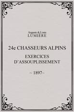Poster for 24ème chasseurs alpins : exercices d’assouplissement