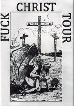 Fuck Christ Tour '93 poster