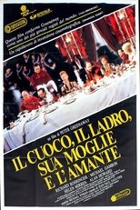 Poster di Il cuoco, il ladro, sua moglie e l'amante