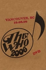 Poster for The Who: Vancouver 10/8/2006