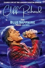 Poster for Cliff Richard: The Blue Sapphire Tour 2023 