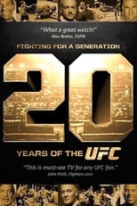 Poster for Fighting for a Generation: 20 Years of the UFC