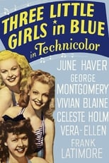 Poster for Three Little Girls in Blue