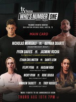 Tezos WNO 19: Meregali vs Duarte poster