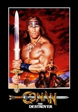 Poster for Conan the Destroyer