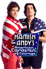 Poster for Hamish & Andy's American Caravan of Courage