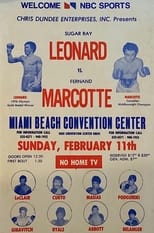 Poster for Sugar Ray Leonard vs. Fernand Marcotte