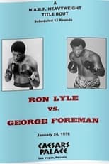 Poster for George Foreman vs. Ron Lyle