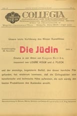 Poster for Die Jüdin 