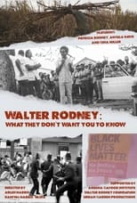 Poster for Walter Rodney: What They Don’t Want You to Know