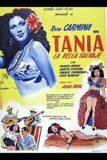 Poster for Tania, the Beautiful Wild Girl 