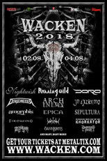 Wacken Open Air 2018 poster