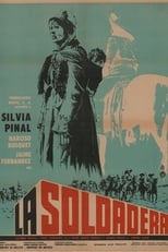 Poster for La soldadera 