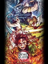 Demon Slayer: Kimetsu no Yaiba Entertainment District Decisive Battle Arc main poster