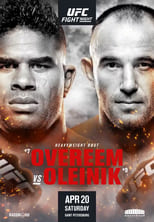 Poster for UFC Fight Night 149: Overeem vs. Oleinik