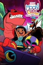 Poster for Marvel's Moon Girl and Devil Dinosaur