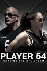 Poster for Player 54: Chasing the XFL Dream