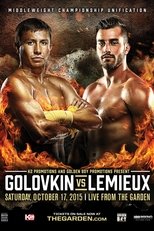 Poster for Gennady Golovkin vs. David Lemieux 