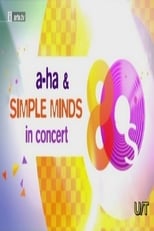 Poster for A-ha and Simple Minds in Concert