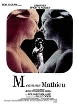 Poster for 'M' as in Mathieu