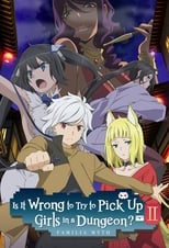 Poster for Is It Wrong to Try to Pick Up Girls in a Dungeon? Season 2