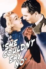 Poster for She Couldn't Say No 