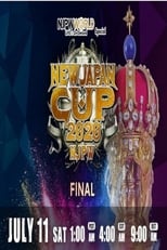 Poster for NEW JAPAN CUP 2020 FINAL