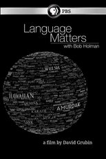 Poster for Language Matters with Bob Holman