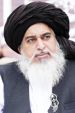 Foto retrato de Khadim Hussain Rizvi