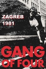 Poster for Gang of Four: Zagreb 1981