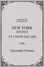 Poster for New York, Avenue et Union Square