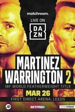 Poster for Kiko Martinez vs. Josh Warrington 2 