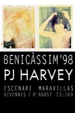 PJ Harvey: Benicassim Festival 1998 poster