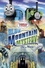 Poster for Thomas & Friends: Blue Mountain Mystery - The Movie 