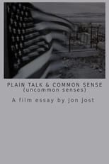 Poster for Plain Talk and Common Sense (uncommon senses)