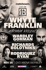 Poster for Dillian Whyte vs Jermaine Franklin 