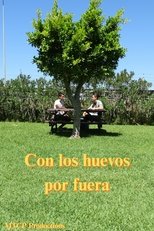Con los huevos por fuera