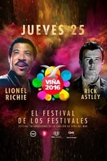 Poster for Rick Astley - Festival de Viña del Mar 