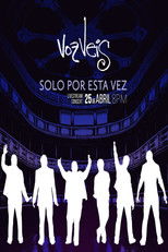 Voz Veis - Just this once poster