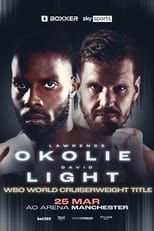 Poster for Lawrence Okolie vs. David Light