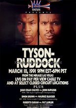 Poster for Mike Tyson vs Donovan Razor Ruddock I