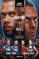 Poster for UFC on ESPN 40: Santos vs. Hill