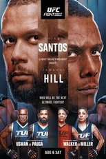 Poster for UFC on ESPN 40: Santos vs. Hill