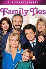 Poster for Family Ties Season 6