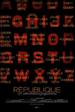 Poster for République, un abécédaire populaire