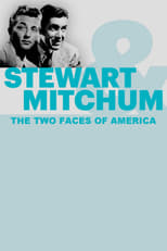 Poster for Stewart & Mitchum: The Two Faces of America 