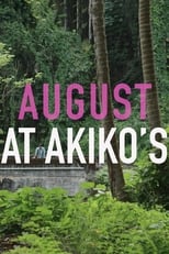 Poster for August at Akiko's