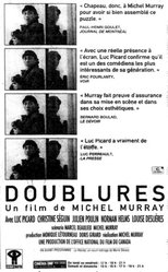 Poster for Doublures 