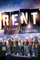 Poster for Rent: Filmed Live on Broadway